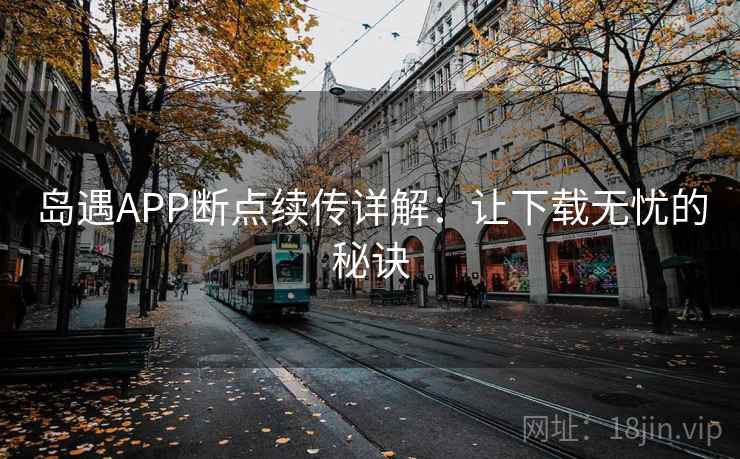 岛遇APP断点续传详解：让下载无忧的秘诀